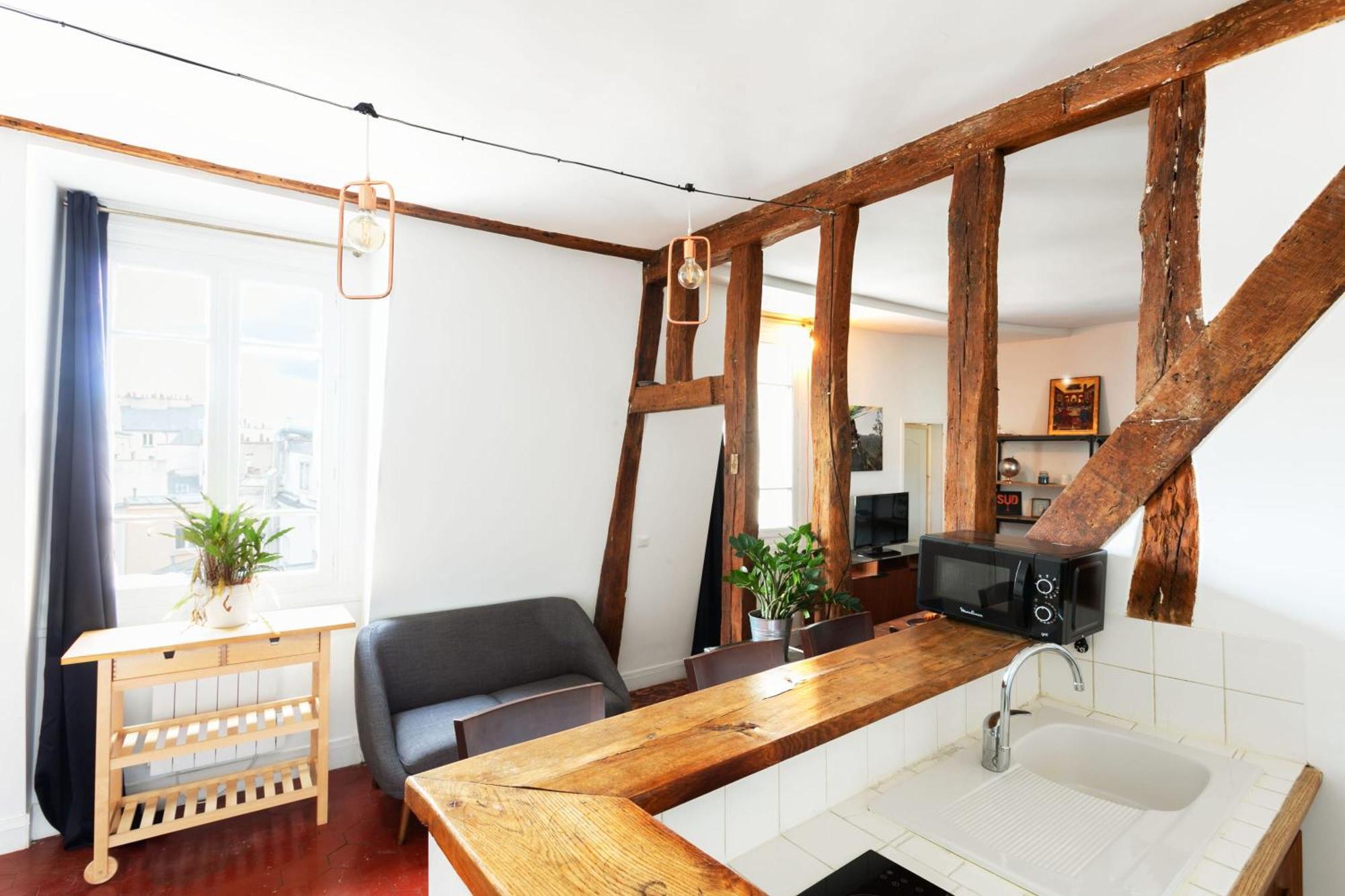 Central Paris 1Br Cozy Apartment Exterior foto